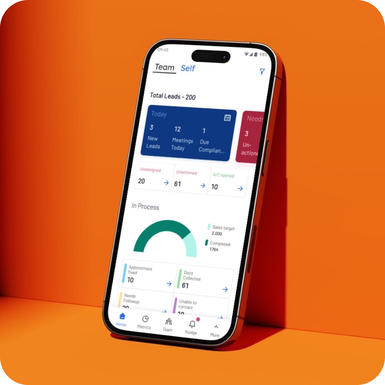 Field agent app redesign